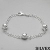 SILVEX Sterling Silver Heart 7" Bracelet